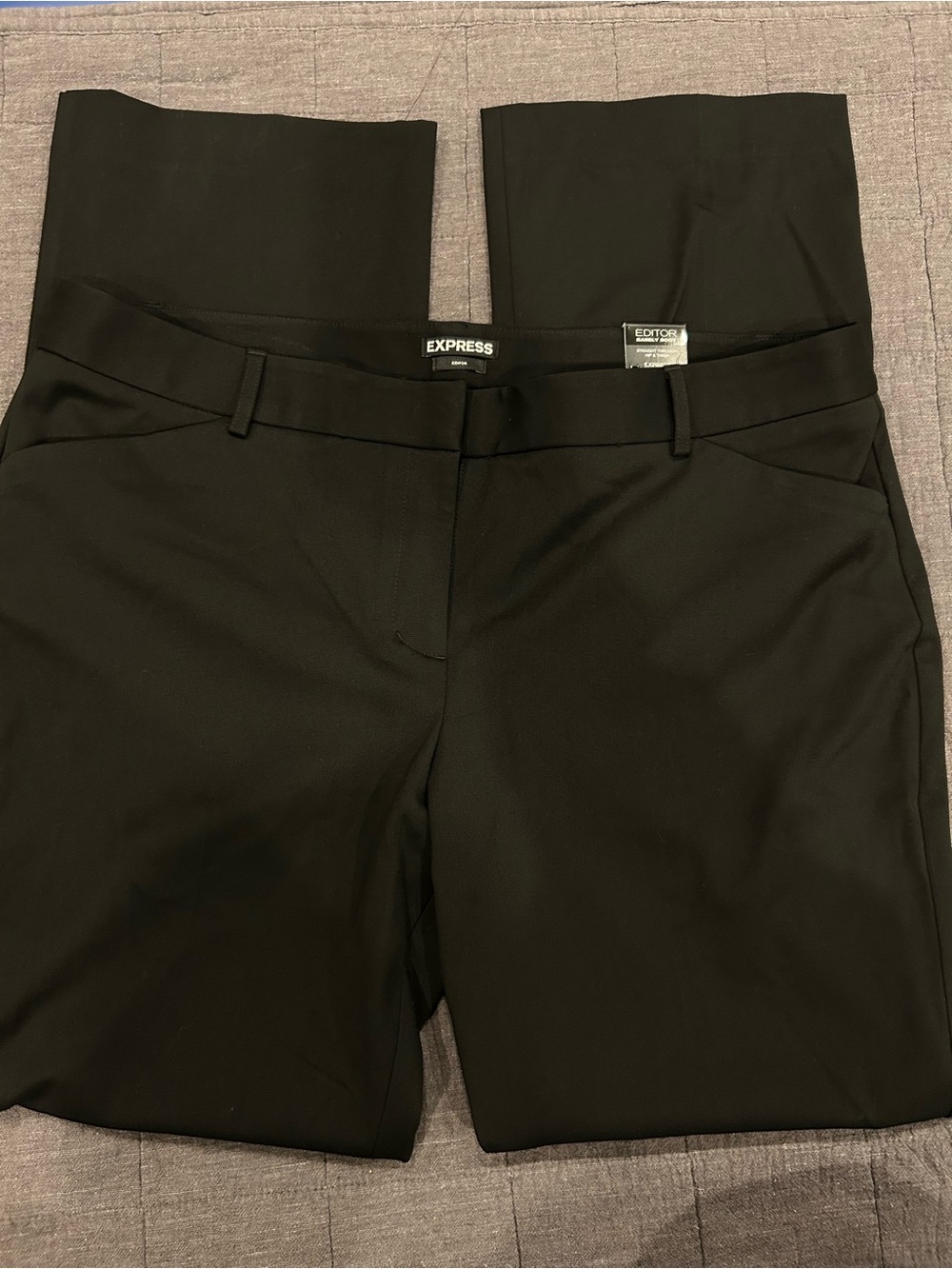 Express Women's Black Barley Boot Dress pants
